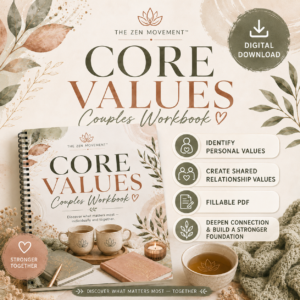 Core Values Couples WorkBook
